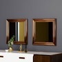 Hanah Home Bale - Bronze Set de Espejos (2 Piezas)